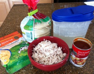 Enchiladas ingredients