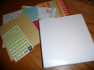 Binder and paper